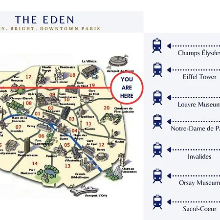 L'eden - Somptueux & Elegant - Arc De Triomphe Апартаменты *